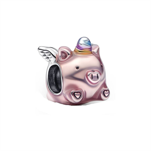Pandora Flying Unicorn Pig Charm