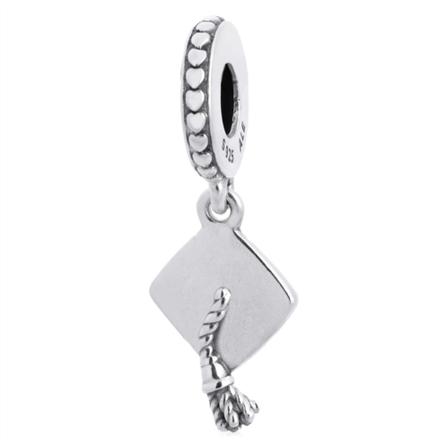 Pandora Graduation Cap Silver Dangle