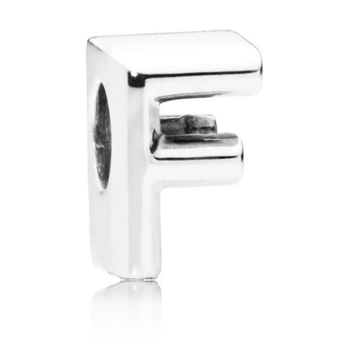 Pandora Letter F Silver Charm