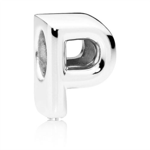 Pandora Letter P Silver Charm