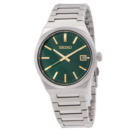 Seiko Quartz Green Dial Watch