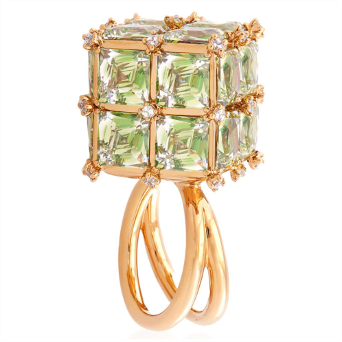 Swarovski Curiosa Cocktail Ring Size 4.75