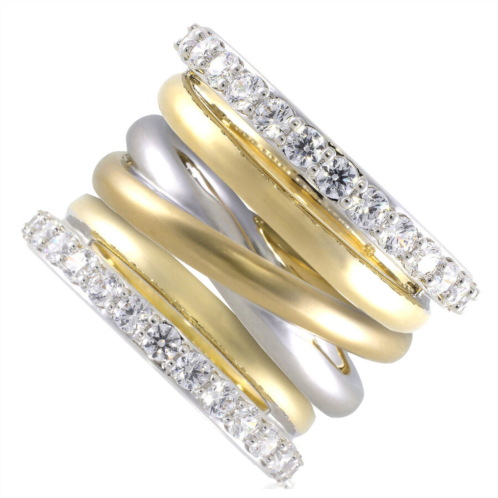 Swarovski Hyperbola Cocktail Ring Size 58