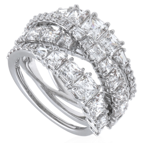Swarovski Ladies Twist Wrap Ring Size 60 (US 8.75)