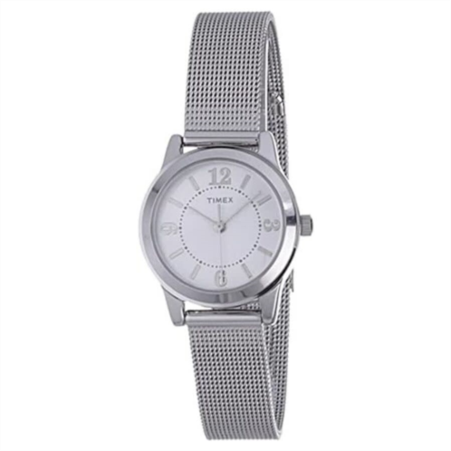 Timex Wmns Classc Slver Mesh Watch