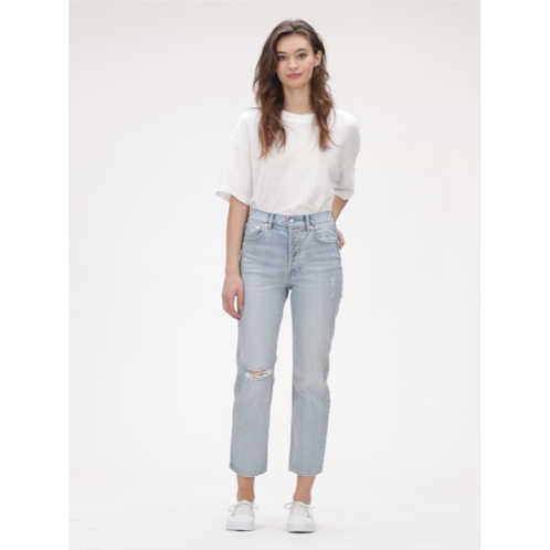 Gap High Rise Cheeky Straight Jeans