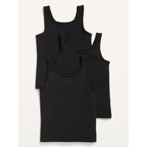 OldNavy Square-Neck Tank Top 3-Pack for Girls