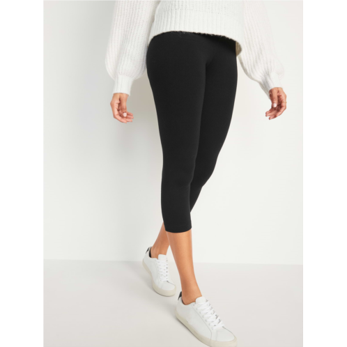 OldNavy High-Waisted Fashion Layering Cropped Legging