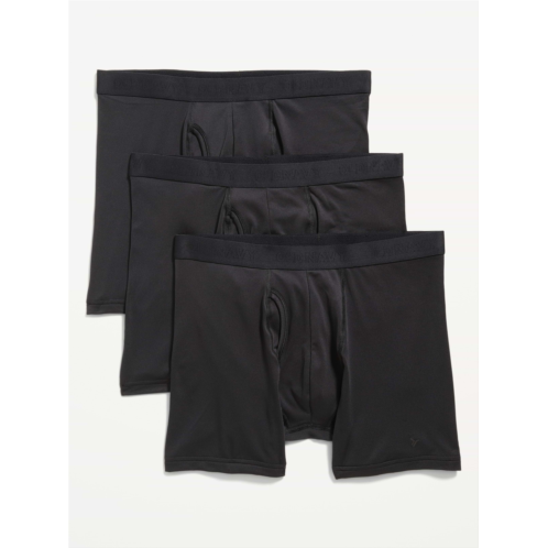 OldNavy Go-Dry Cool Performance Boxer-Brief Underwear 3-Pack -- 5-inch inseam