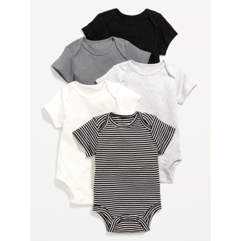 OldNavy Unisex Short-Sleeve Bodysuit 5-Pack for Baby