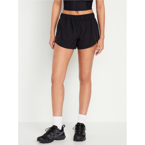 OldNavy Mid-Rise StretchTech Run Shorts -- 3-inch inseam