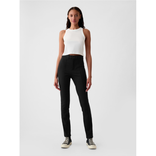 Gap High Rise Double Knit Skinny Pants