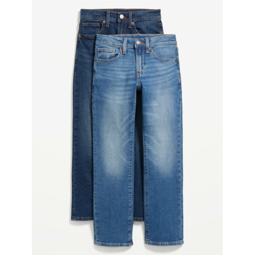 OldNavy Straight-Leg Built-In Flex Jeans 2-Pack for Boys