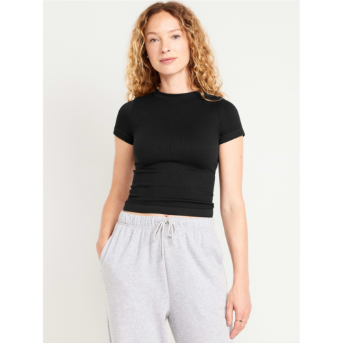 OldNavy Exhale Seamless Fitted Rib T-Shirt