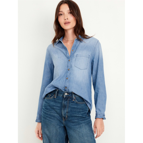 OldNavy Classic Button-Down Jean Shirt