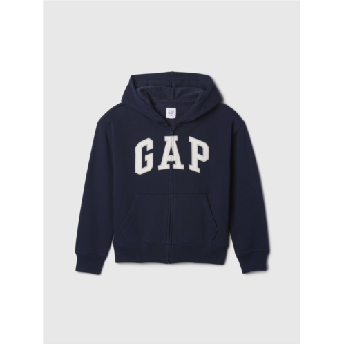 Kids Relaxed Gap Logo Zip Hoodie