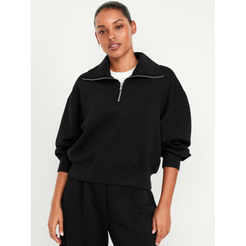 OldNavy Bounce Fleece Half-Zip Pullover Sweatshirt