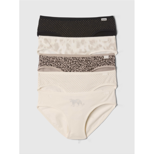 Gap Kids Organic Stretch Cotton Bikini Briefs (5-Pack)