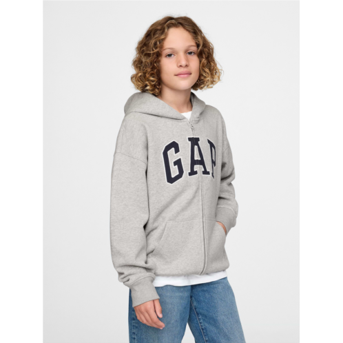 Gap Kids VintageSoft Logo Zip Hoodie