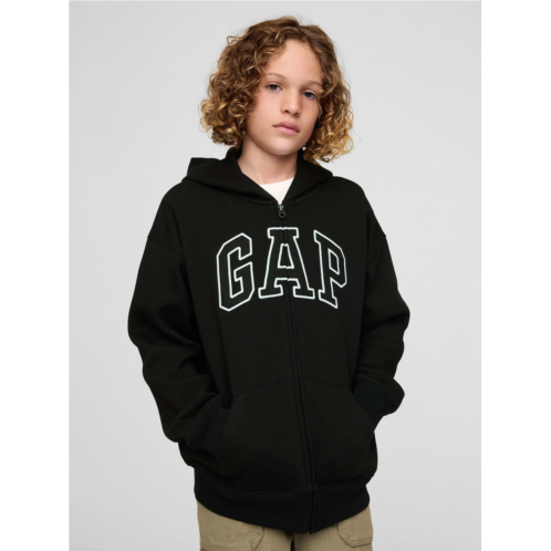 Gap Kids VintageSoft Logo Zip Hoodie