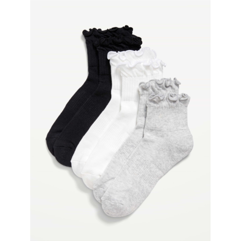 OldNavy Ruffled Athletic Socks 3-Pack