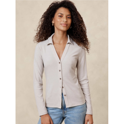 bananarepublic Collared Drop Needle Shirt