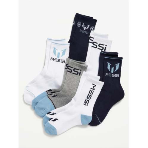 OldNavy Messi Gender-Neutral Crew Socks 6-Pack for Kids