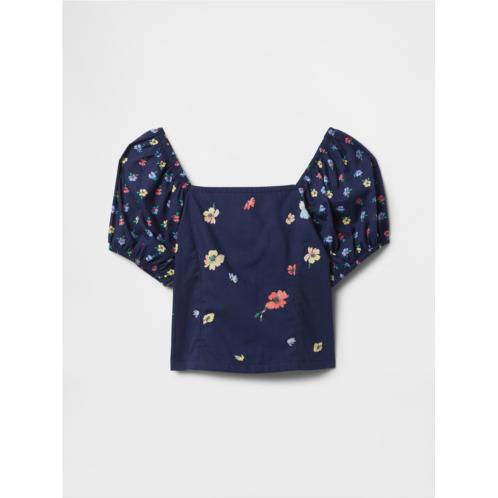Gap Kids Puff Sleeve Top