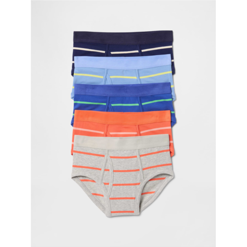 Gap Kids Organic Stretch Cotton Briefs (5-Pack)