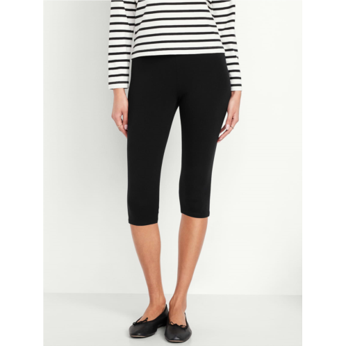 OldNavy High-Waisted Fashion Layering Capri Legging