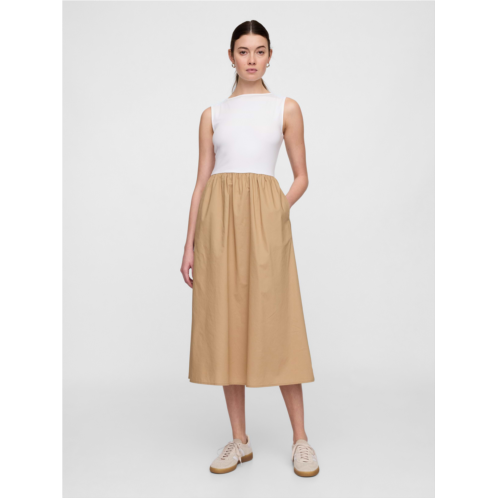 Gap Boatneck Midi Dress