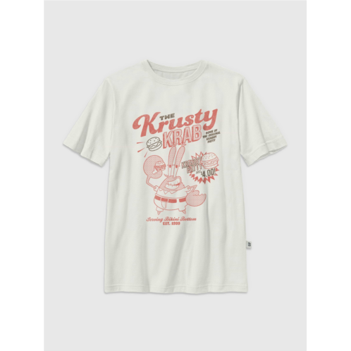 Gap Kids Spongebob Krusty Krab Graphic T-Shirt