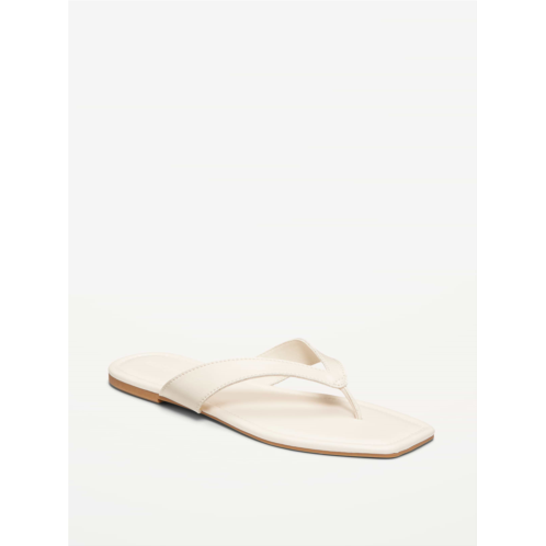 OldNavy Faux-Leather Flip Flop for Women