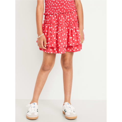 OldNavy Printed Tiered Ruffled Skirt for Girls
