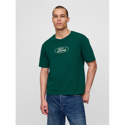 Gap Heavyweight Ford Graphic Crop T-Shirt