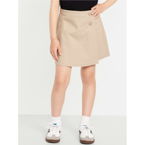 OldNavy School Uniform Wrap-Front Skort for Girls