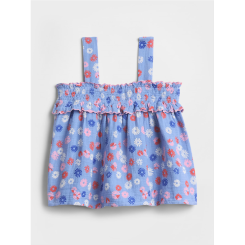 babyGap Gauze Smocked Top