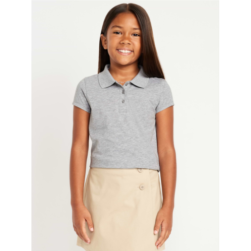 OldNavy School Uniform Jersey-Knit Polo Shirt for Girls