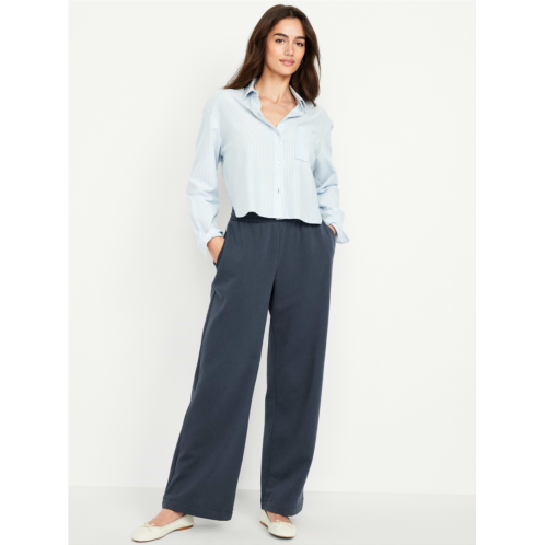 OldNavy High-Waisted SoComfy Wide-Leg Sweatpants