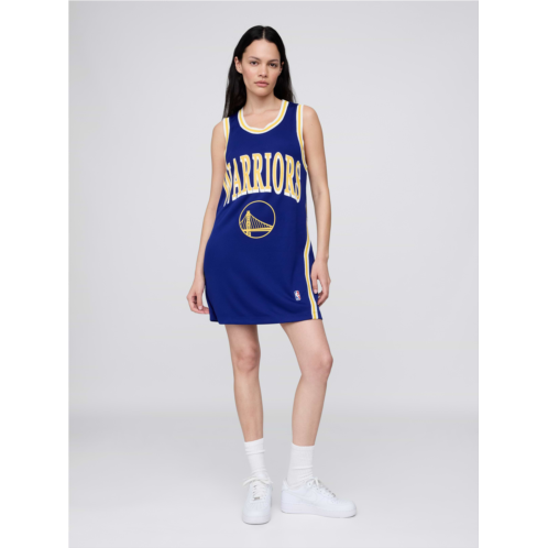 Gap NBA Golden State Warriors Recycled Jersey Mini Dress