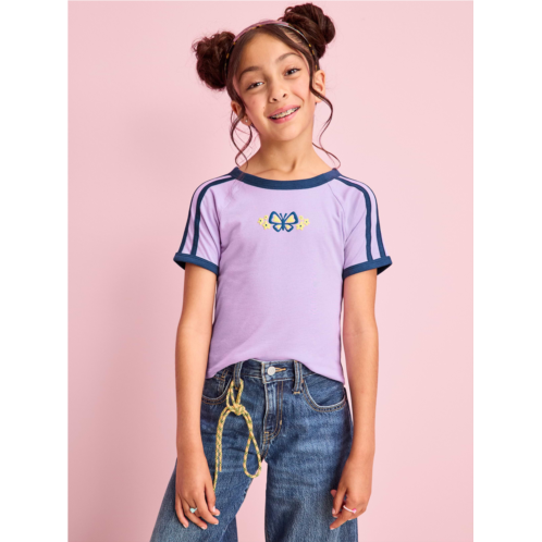 OldNavy Fitted Short-Sleeve Graphic T-Shirt for Girls