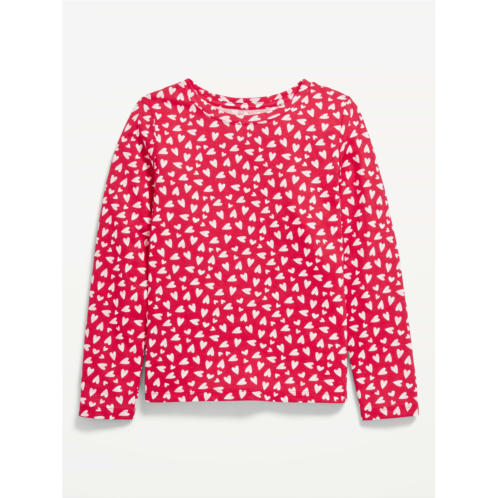 OldNavy Softest Printed Long-Sleeve T-Shirt for Girls