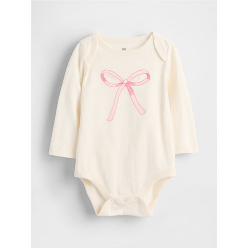 Gap Baby First Favorites Organic Cotton Graphic Bodysuit