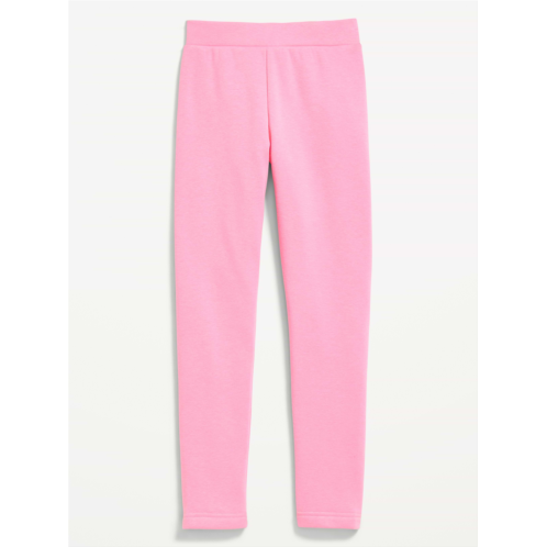 OldNavy High-Waisted Full-Length Fleece Leggings for Girls