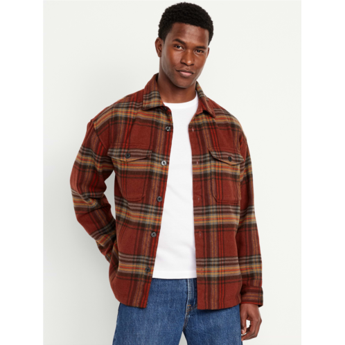 OldNavy Oversized Heavyweight Plaid Flannel Shirt