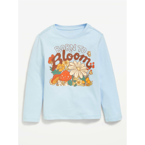 OldNavy Long-Sleeve Graphic T-Shirt for Toddler Girls
