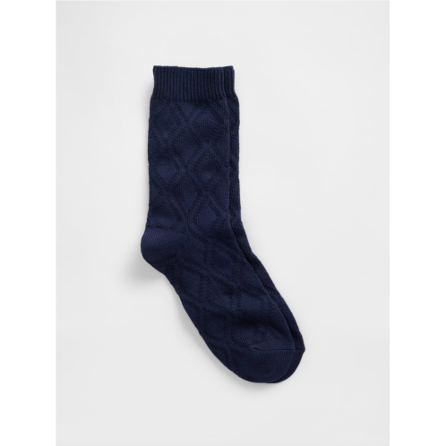 Gap Cable-Knit Crew Socks