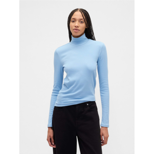Gap Ribbed Turtleneck T-Shirt