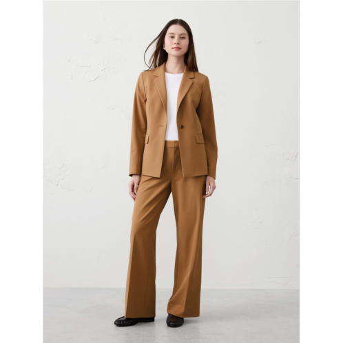 bananarepublic Wide-Leg High-Rise Sculpted Trouser