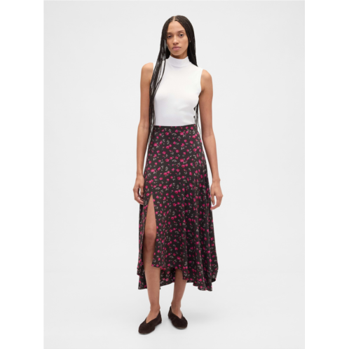 Gap Seamed Midi Skirt